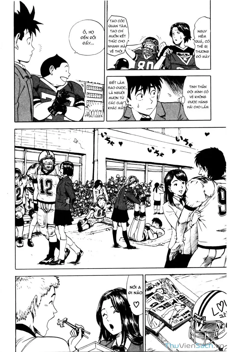 Truyện Tranh Lá Chắn Mắt - Eyeshield 21 trang 6