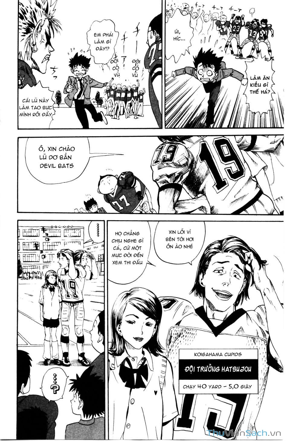 Truyện Tranh Lá Chắn Mắt - Eyeshield 21 trang 6