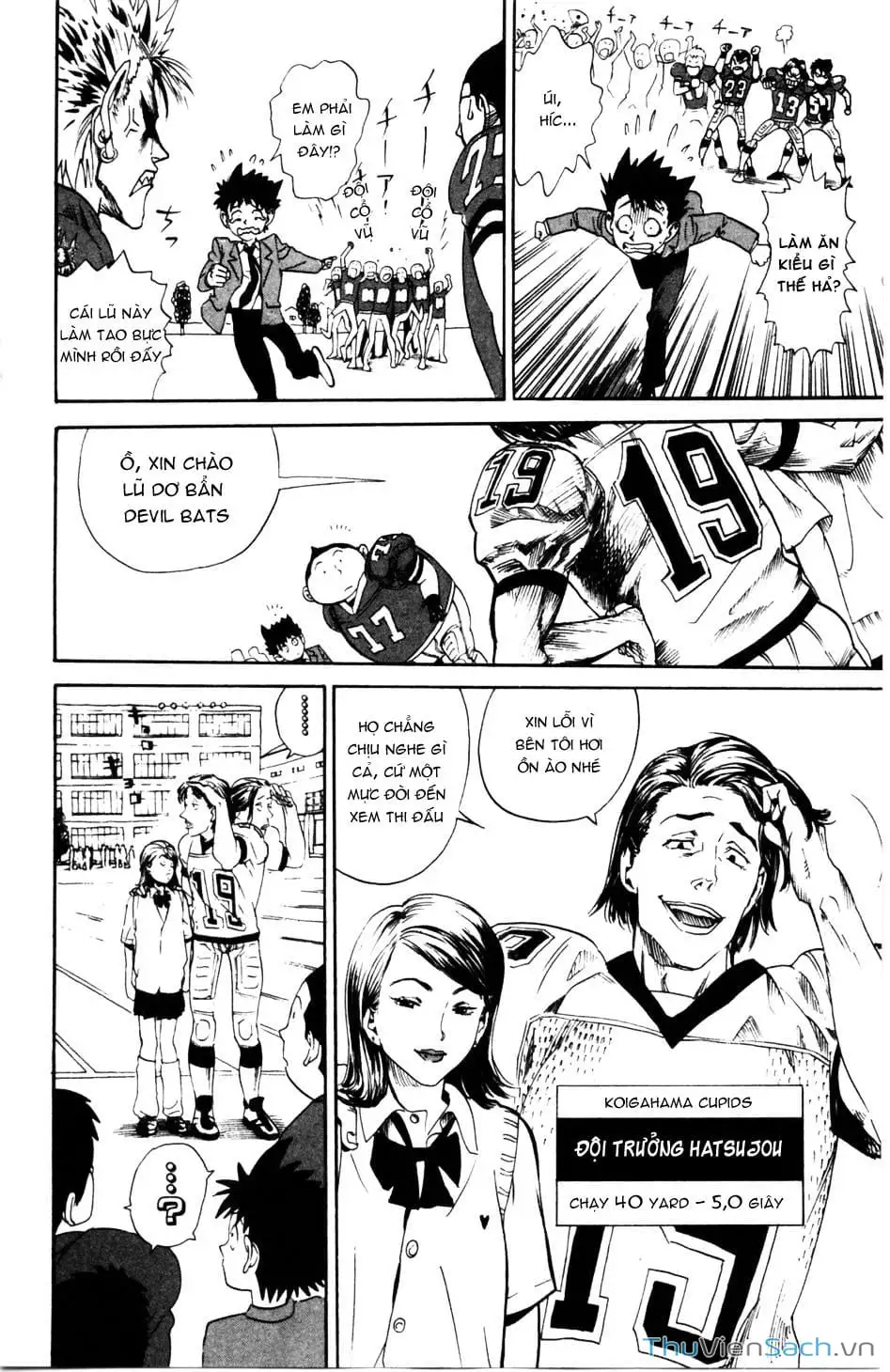Truyện Tranh Lá Chắn Mắt - Eyeshield 21 trang 6