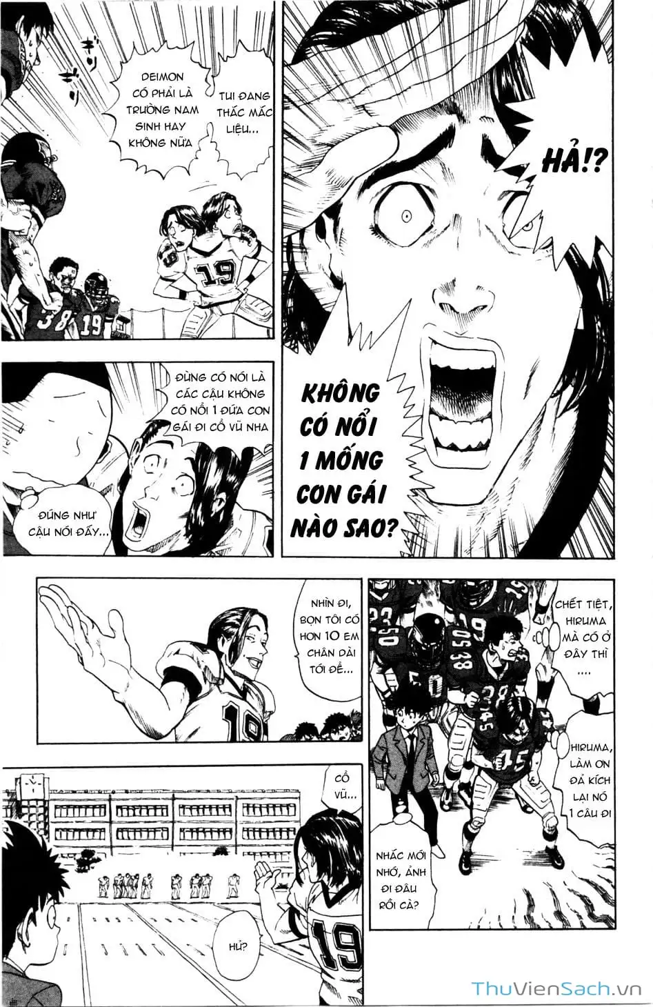 Truyện Tranh Lá Chắn Mắt - Eyeshield 21 trang 6