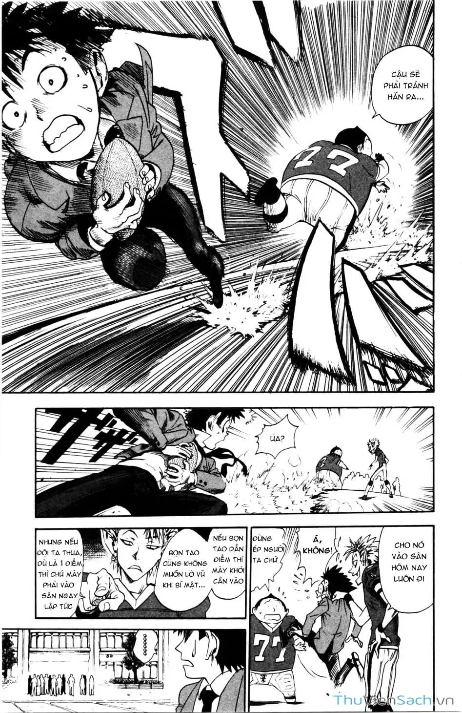 Truyện Tranh Lá Chắn Mắt - Eyeshield 21 trang 6