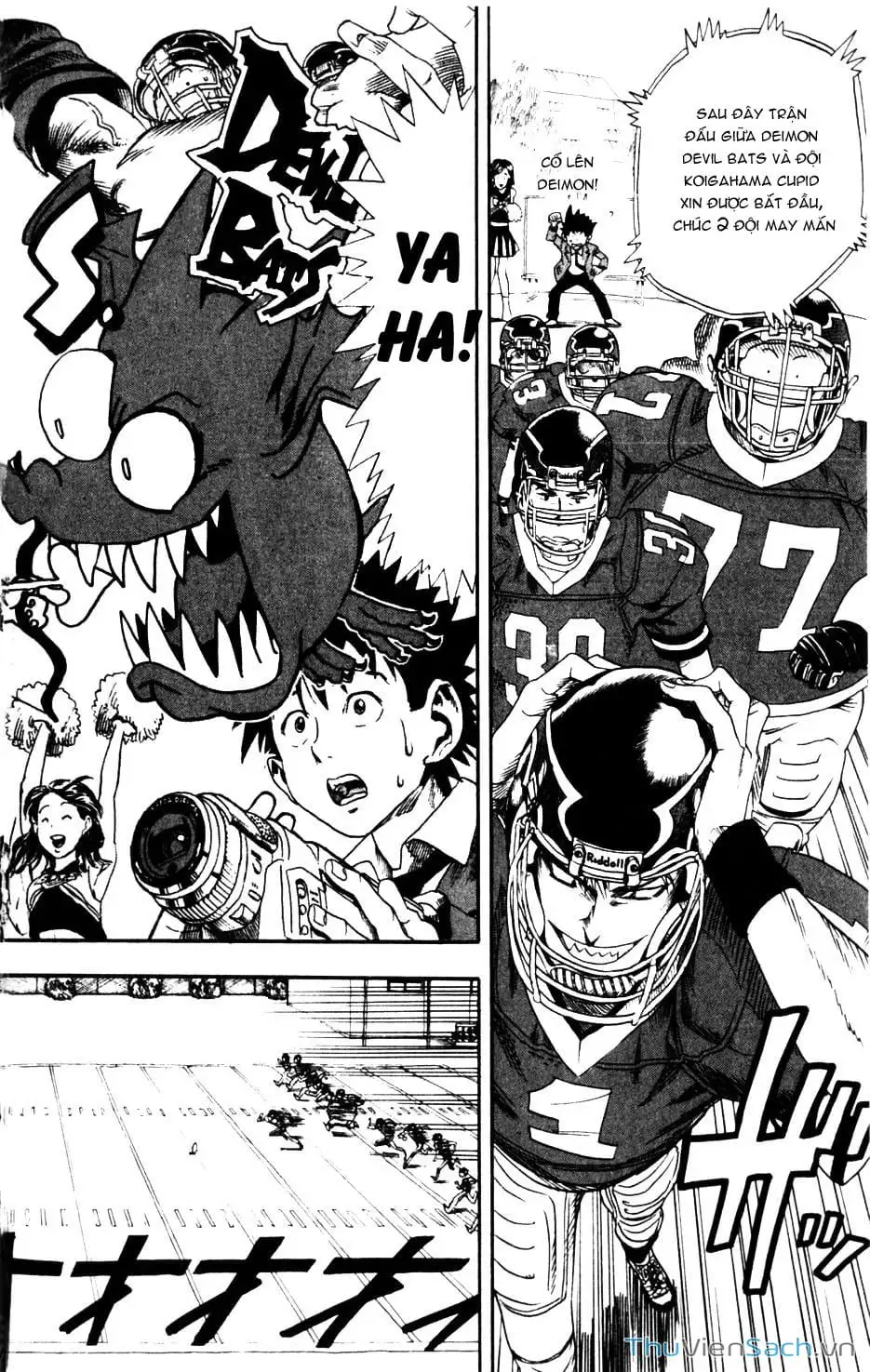 Truyện Tranh Lá Chắn Mắt - Eyeshield 21 trang 6
