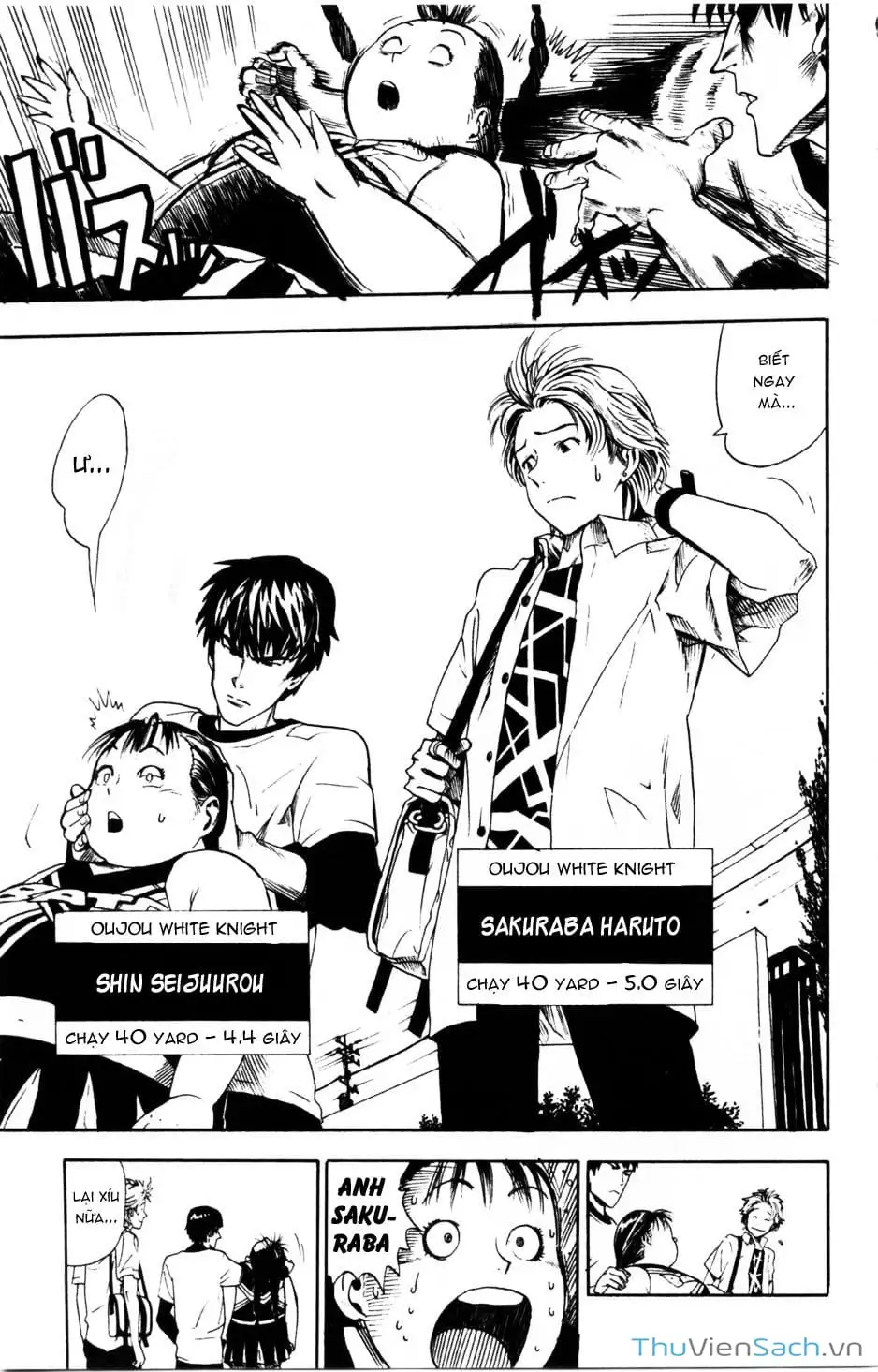 Truyện Tranh Lá Chắn Mắt - Eyeshield 21 trang 6