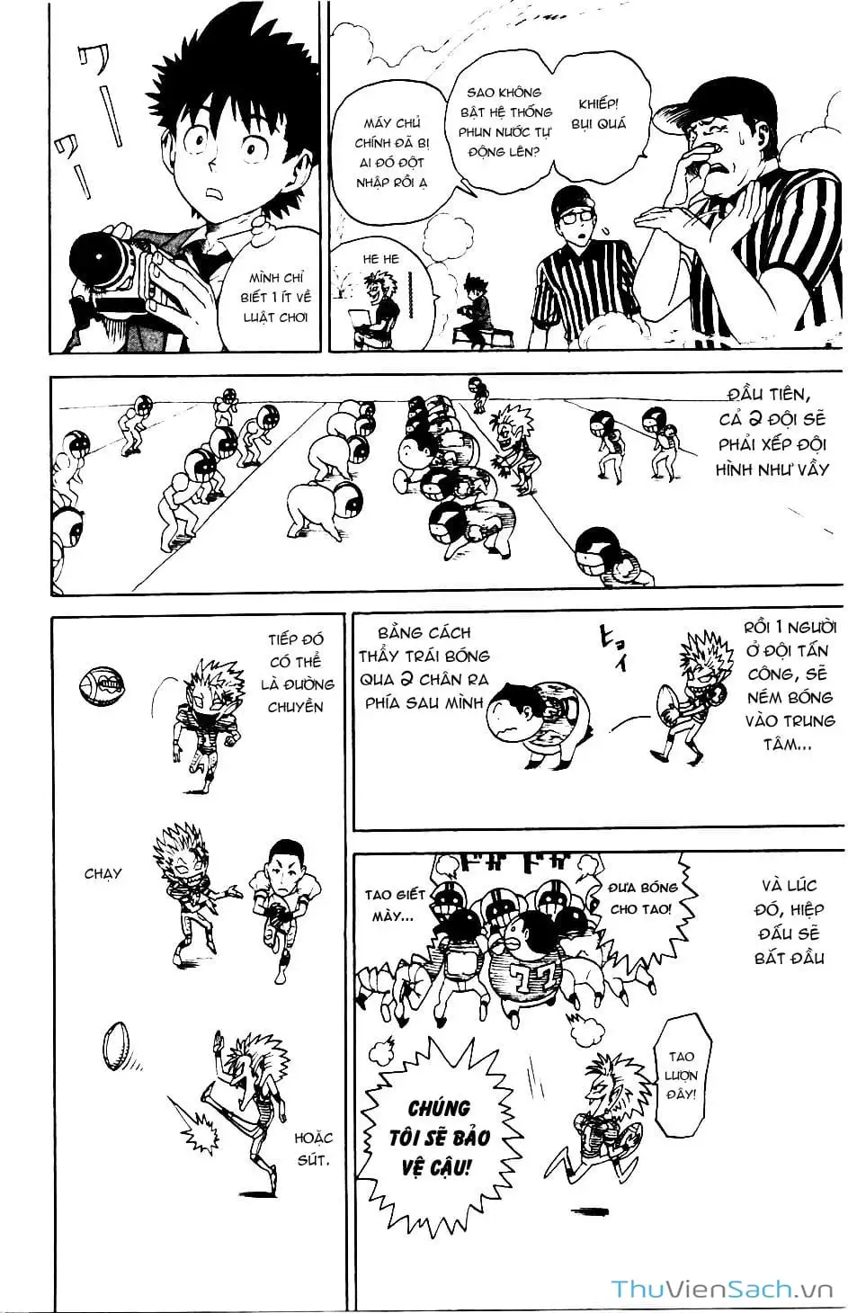 Truyện Tranh Lá Chắn Mắt - Eyeshield 21 trang 6