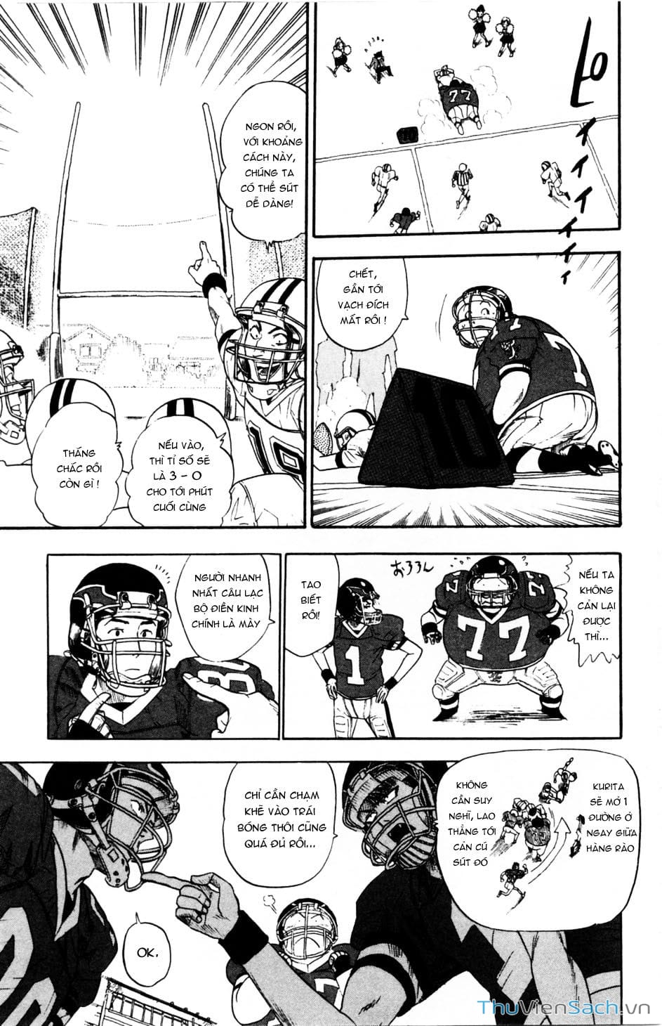 Truyện Tranh Lá Chắn Mắt - Eyeshield 21 trang 6