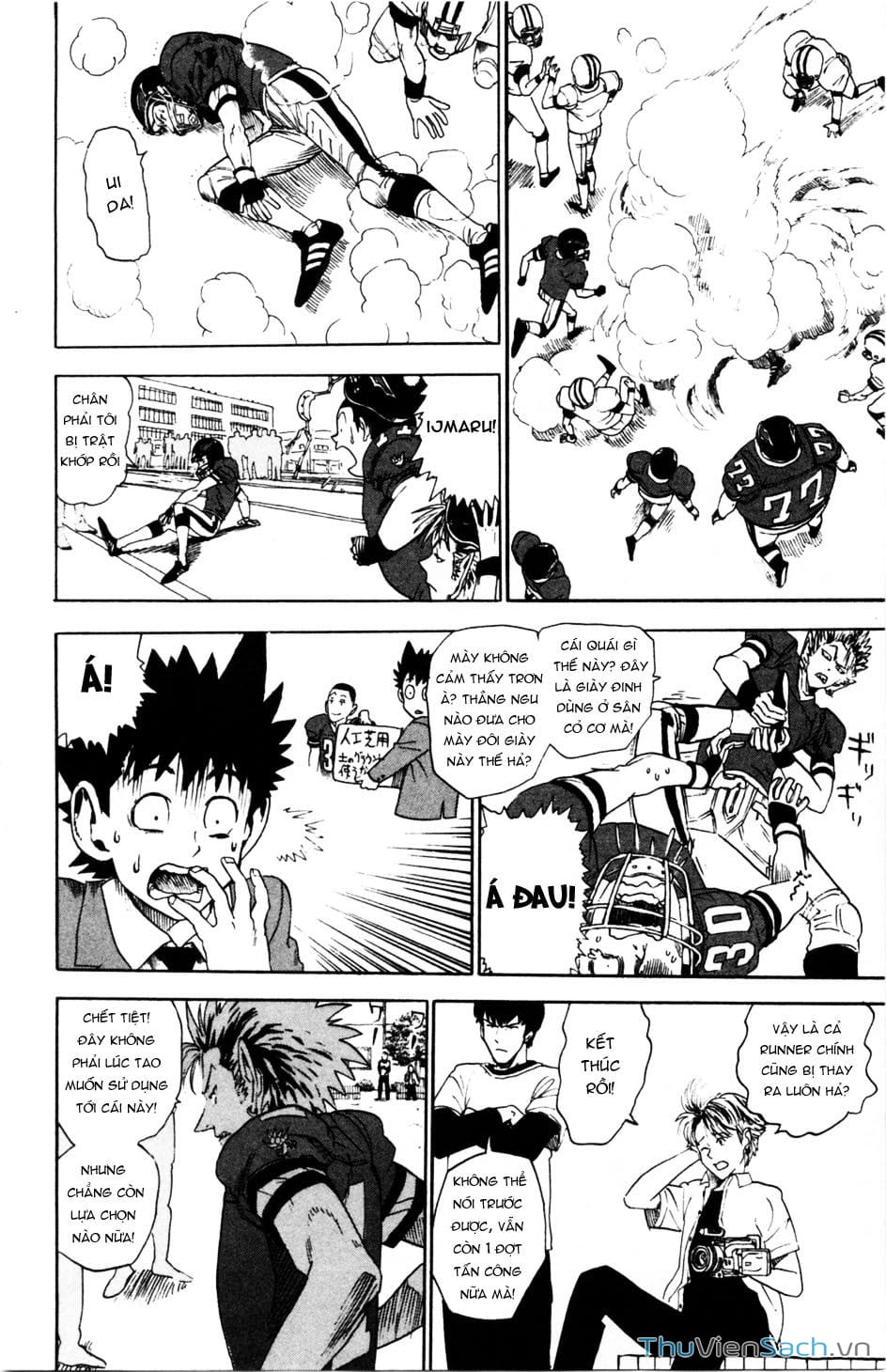Truyện Tranh Lá Chắn Mắt - Eyeshield 21 trang 6