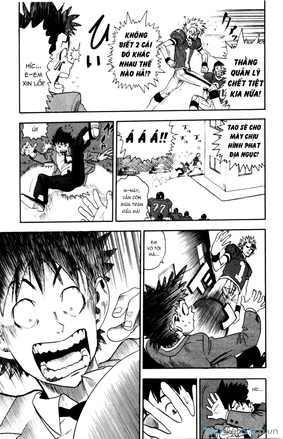 Truyện Tranh Lá Chắn Mắt - Eyeshield 21 trang 6