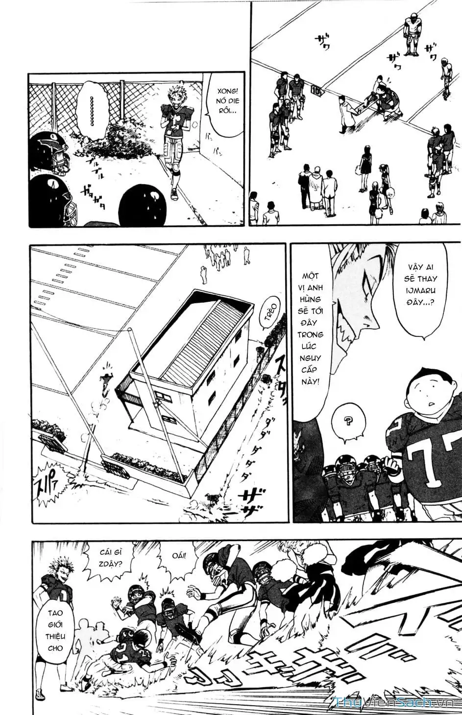 Truyện Tranh Lá Chắn Mắt - Eyeshield 21 trang 6