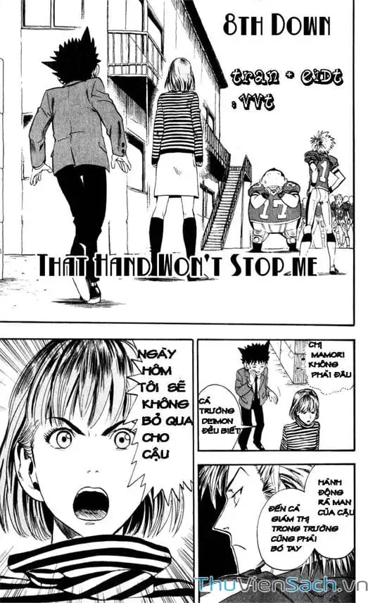 Truyện Tranh Lá Chắn Mắt - Eyeshield 21 trang 6