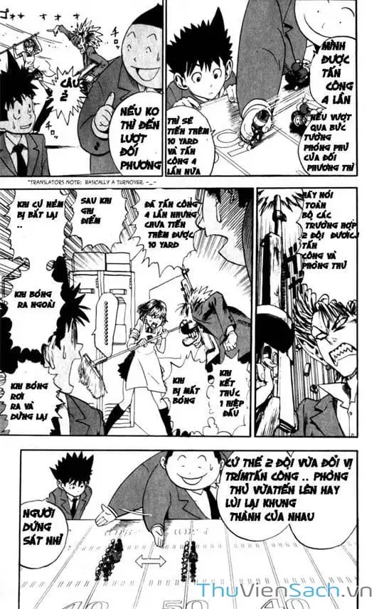 Truyện Tranh Lá Chắn Mắt - Eyeshield 21 trang 6