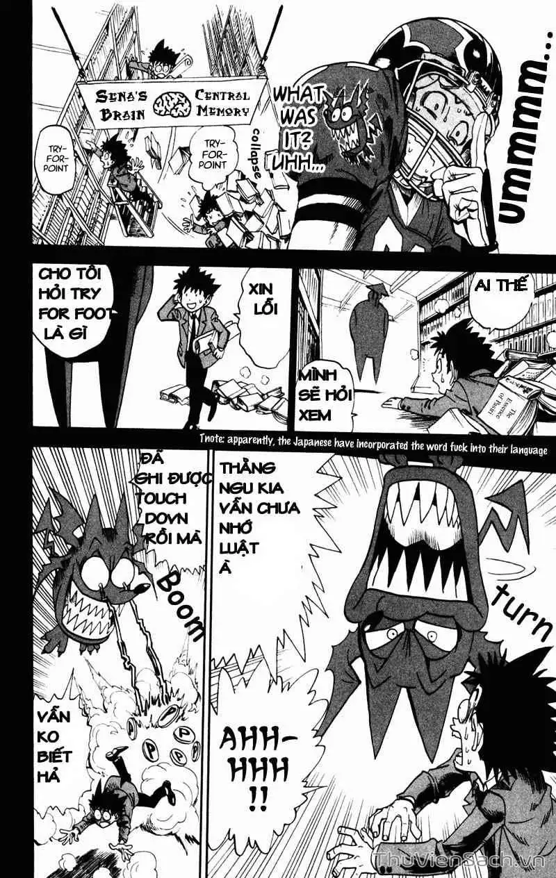 Truyện Tranh Lá Chắn Mắt - Eyeshield 21 trang 6