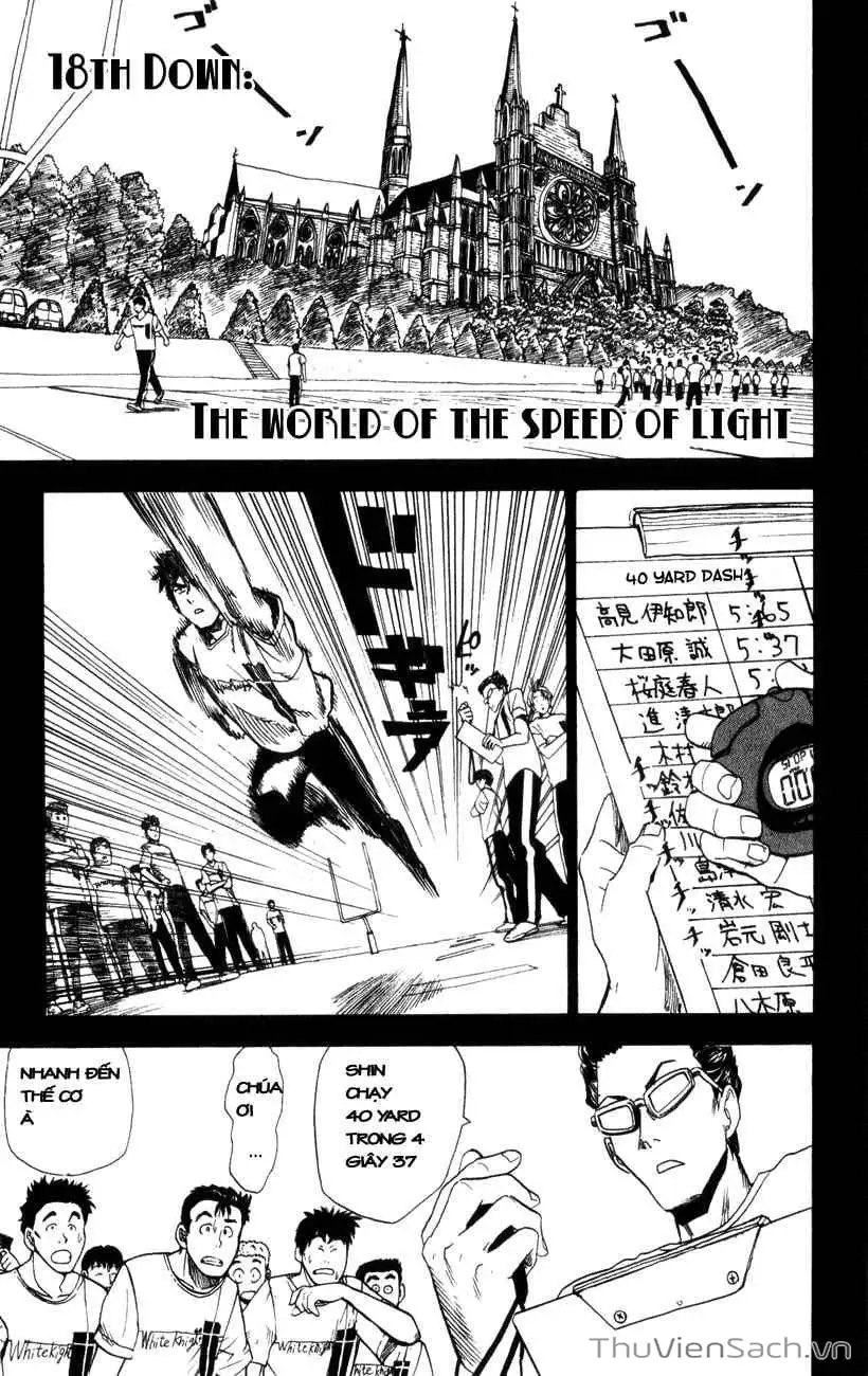 Truyện Tranh Lá Chắn Mắt - Eyeshield 21 trang 6