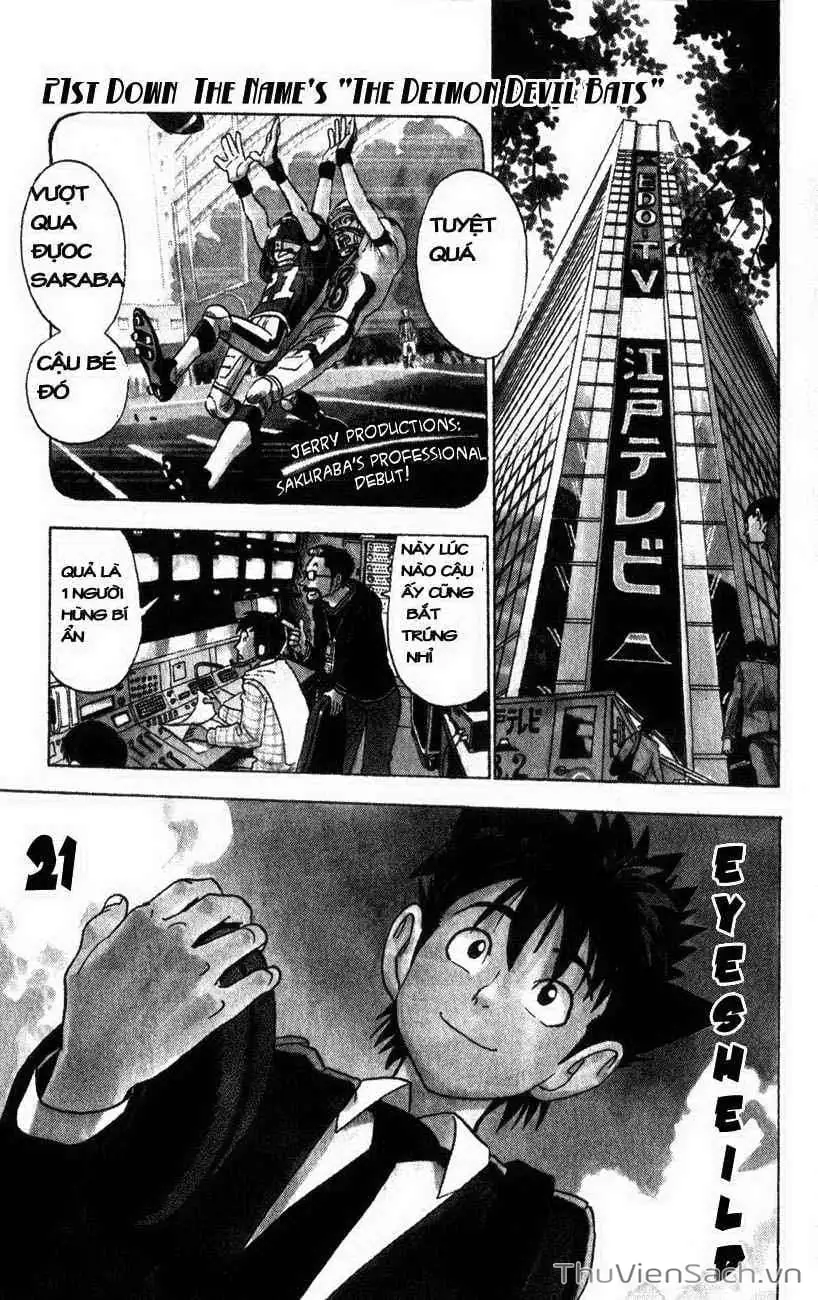 Truyện Tranh Lá Chắn Mắt - Eyeshield 21 trang 6