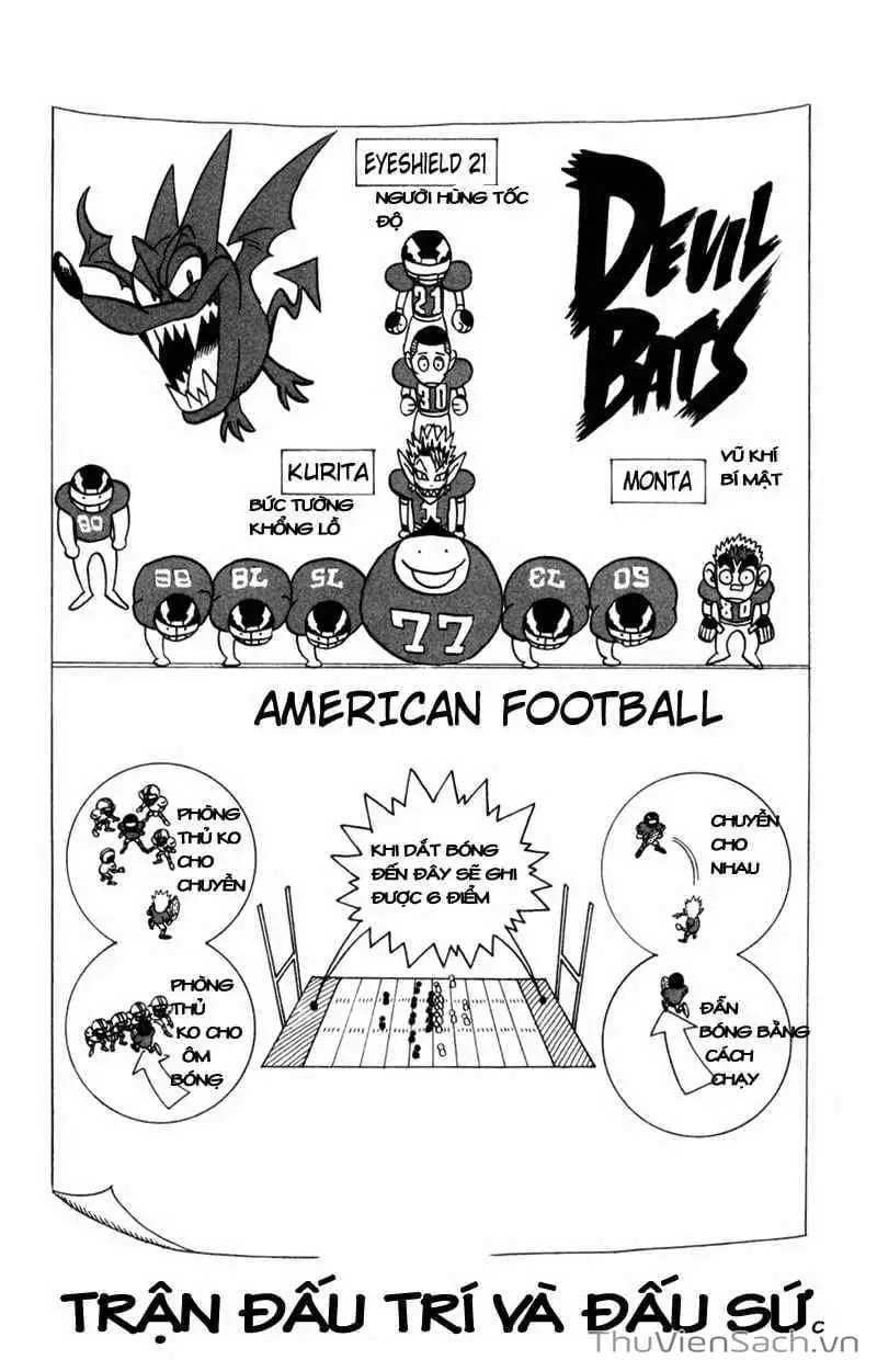 Truyện Tranh Lá Chắn Mắt - Eyeshield 21 trang 6