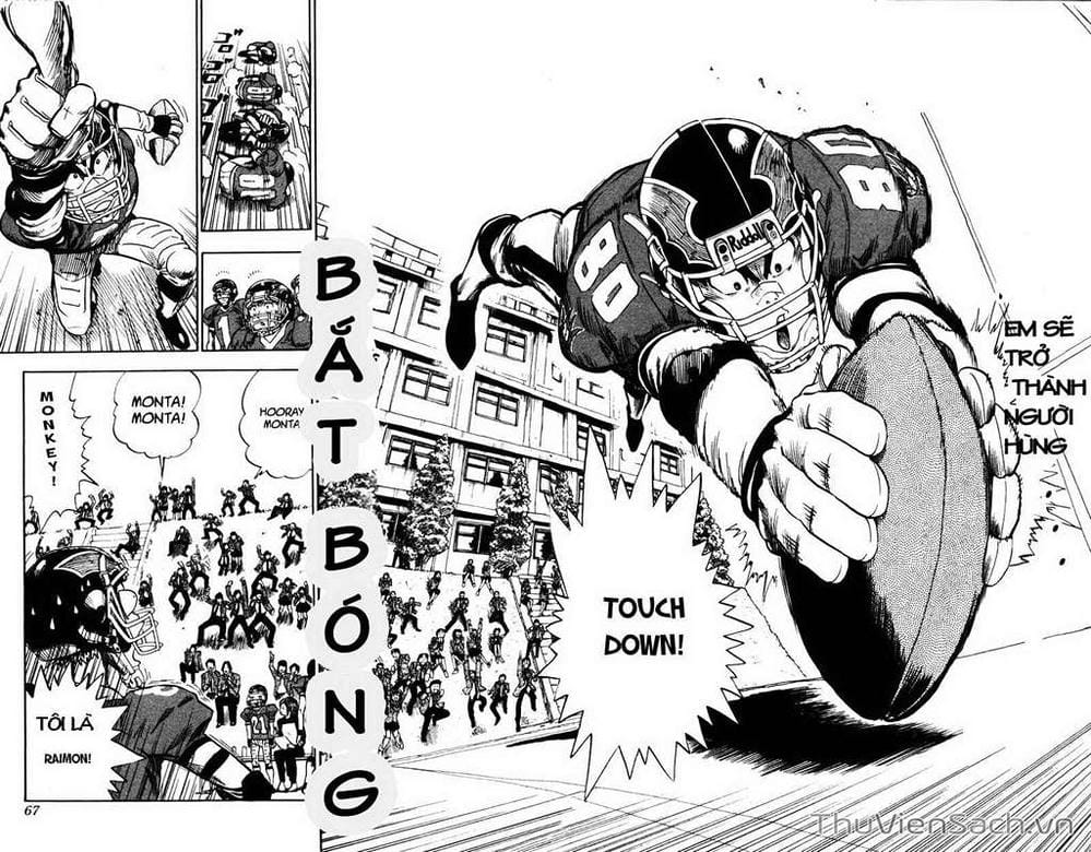Truyện Tranh Lá Chắn Mắt - Eyeshield 21 trang 6