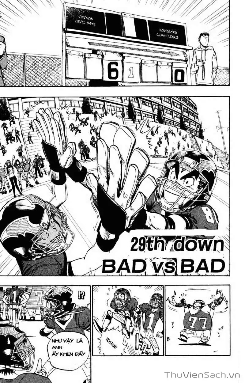 Truyện Tranh Lá Chắn Mắt - Eyeshield 21 trang 6