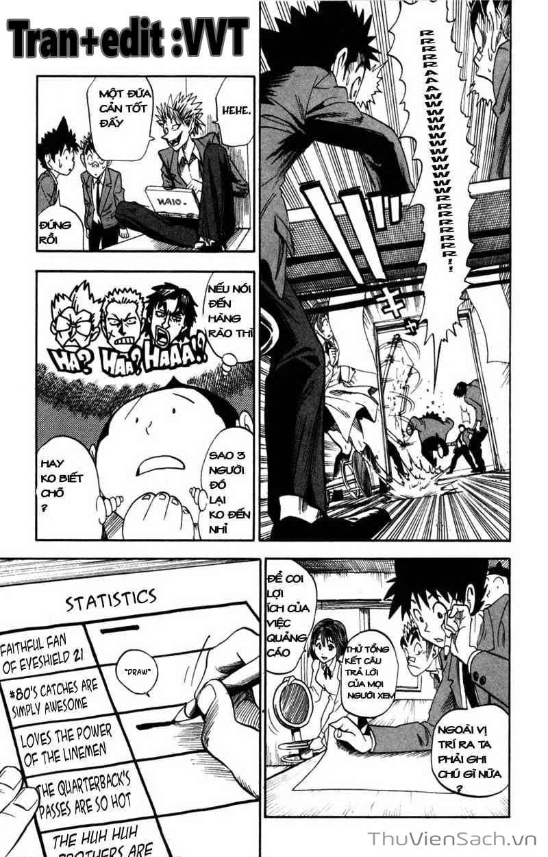 Truyện Tranh Lá Chắn Mắt - Eyeshield 21 trang 6