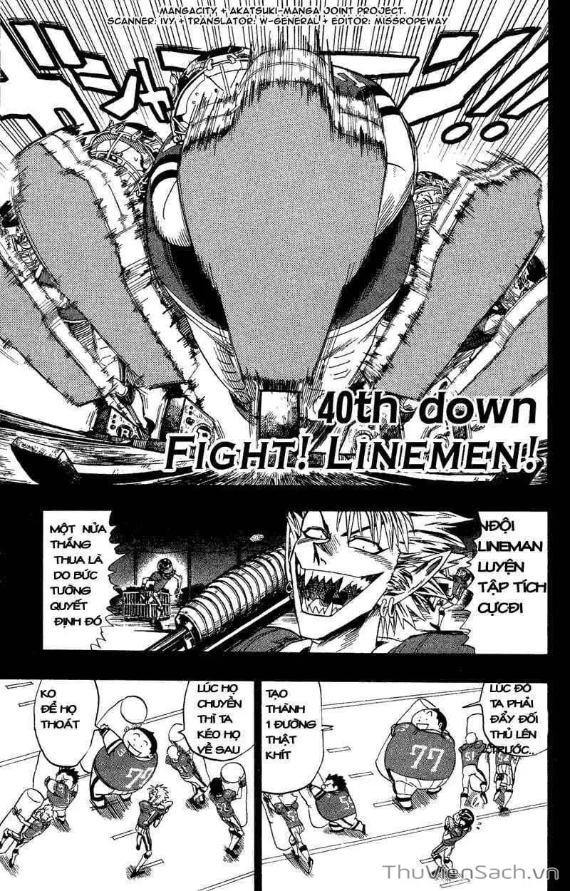 Truyện Tranh Lá Chắn Mắt - Eyeshield 21 trang 6