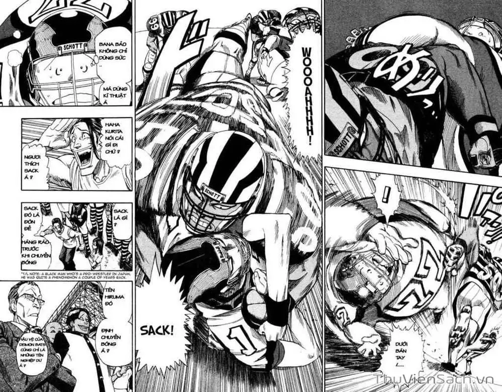 Truyện Tranh Lá Chắn Mắt - Eyeshield 21 trang 6