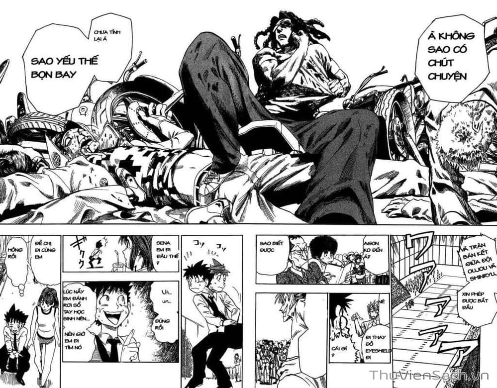 Truyện Tranh Lá Chắn Mắt - Eyeshield 21 trang 6