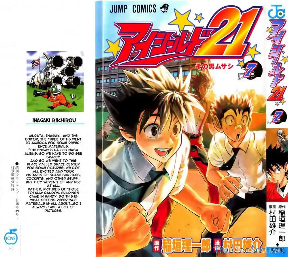 Truyện Tranh Lá Chắn Mắt - Eyeshield 21 trang 6