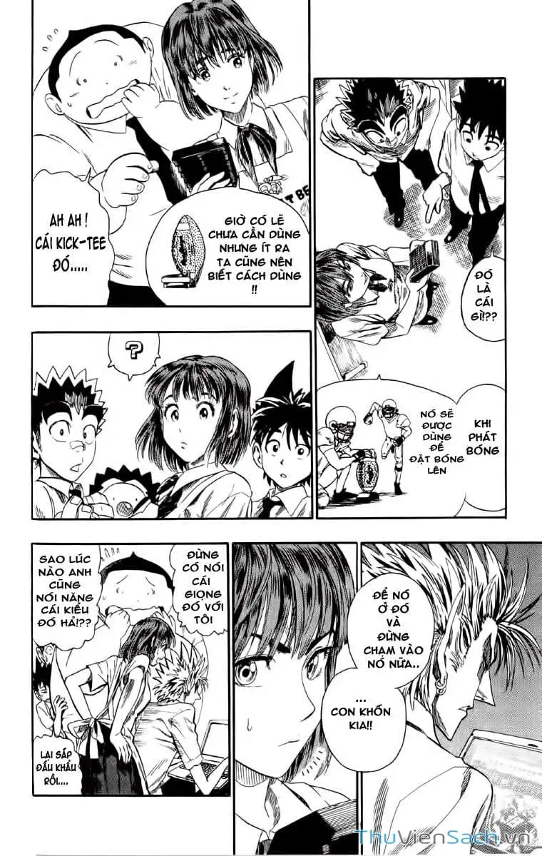 Truyện Tranh Lá Chắn Mắt - Eyeshield 21 trang 6