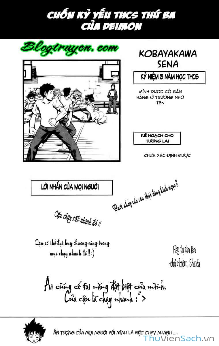 Truyện Tranh Lá Chắn Mắt - Eyeshield 21 trang 6