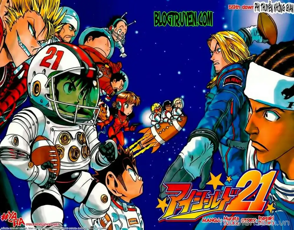 Truyện Tranh Lá Chắn Mắt - Eyeshield 21 trang 6