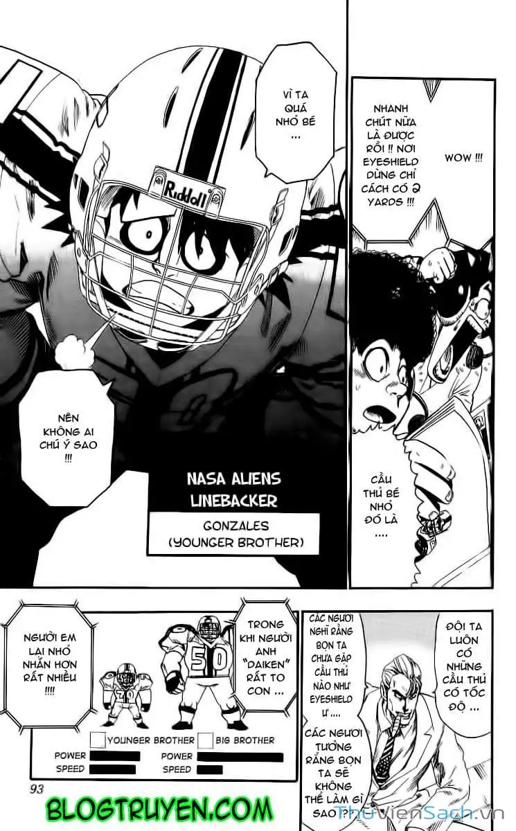 Truyện Tranh Lá Chắn Mắt - Eyeshield 21 trang 6