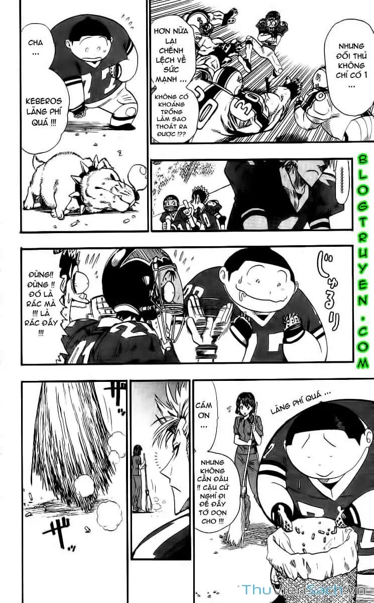 Truyện Tranh Lá Chắn Mắt - Eyeshield 21 trang 6