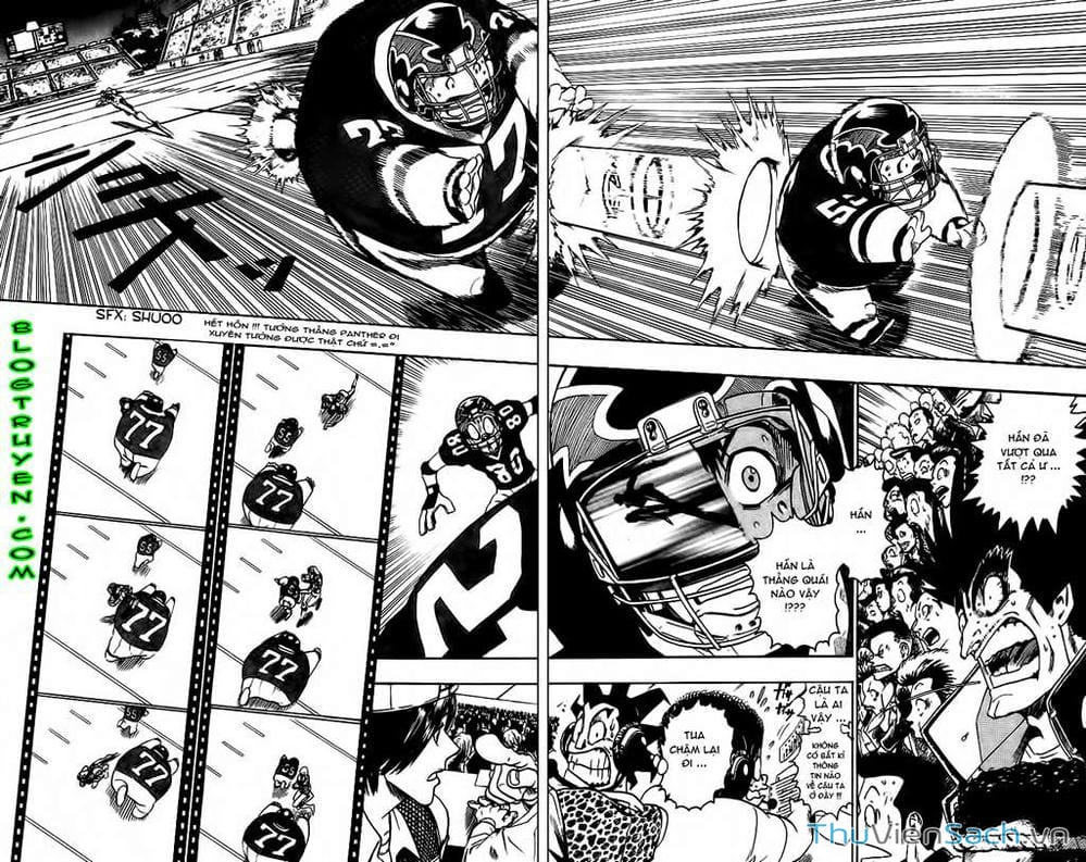 Truyện Tranh Lá Chắn Mắt - Eyeshield 21 trang 6