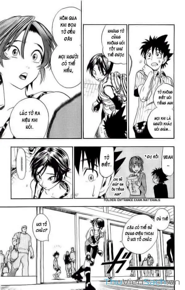 Truyện Tranh Lá Chắn Mắt - Eyeshield 21 trang 6