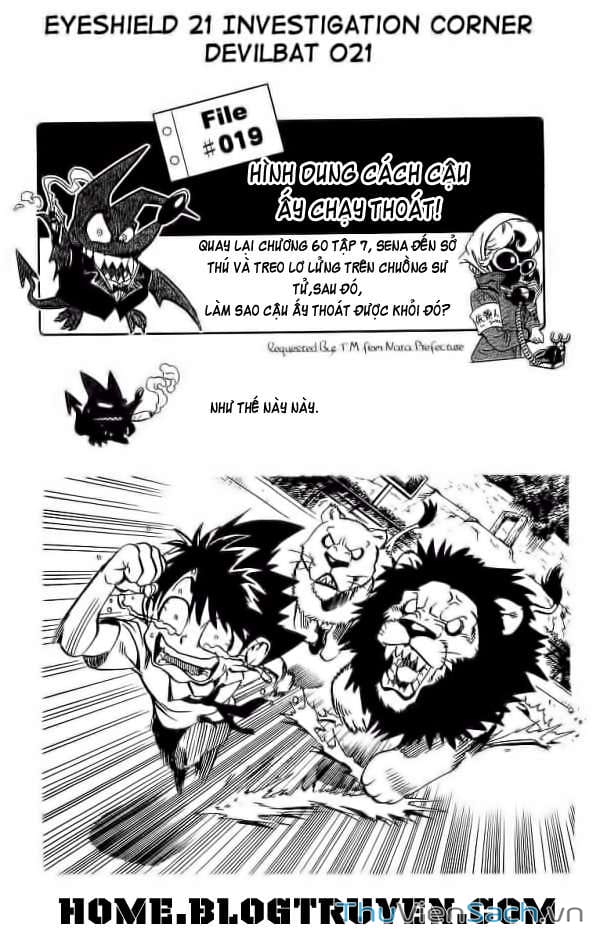 Truyện Tranh Lá Chắn Mắt - Eyeshield 21 trang 6
