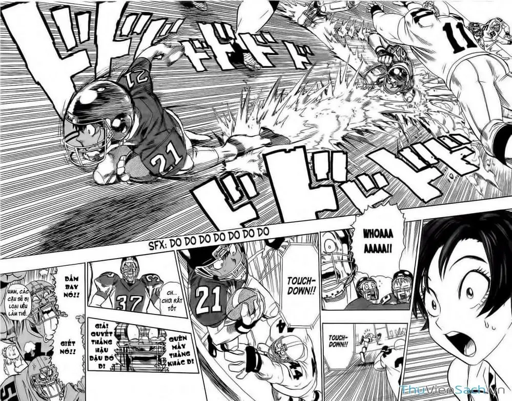 Truyện Tranh Lá Chắn Mắt - Eyeshield 21 trang 6
