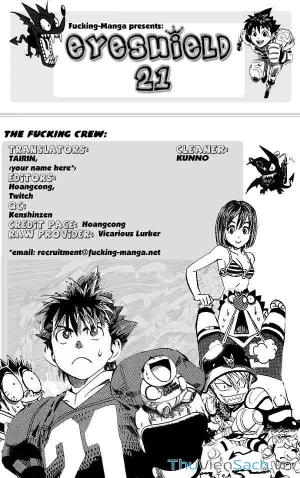 Truyện Tranh Lá Chắn Mắt - Eyeshield 21 trang 6