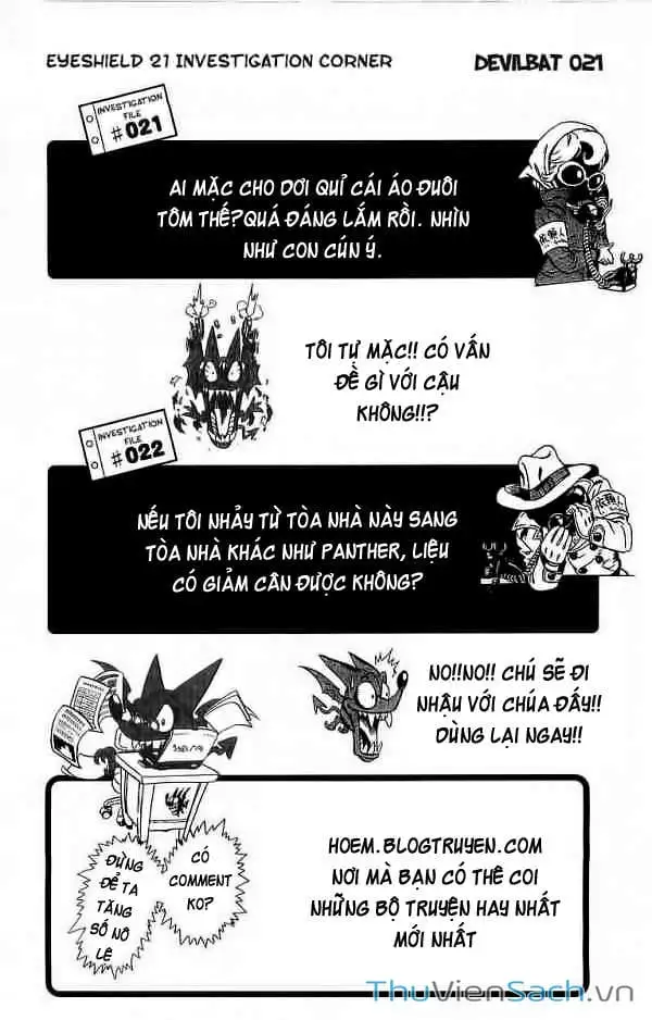 Truyện Tranh Lá Chắn Mắt - Eyeshield 21 trang 6