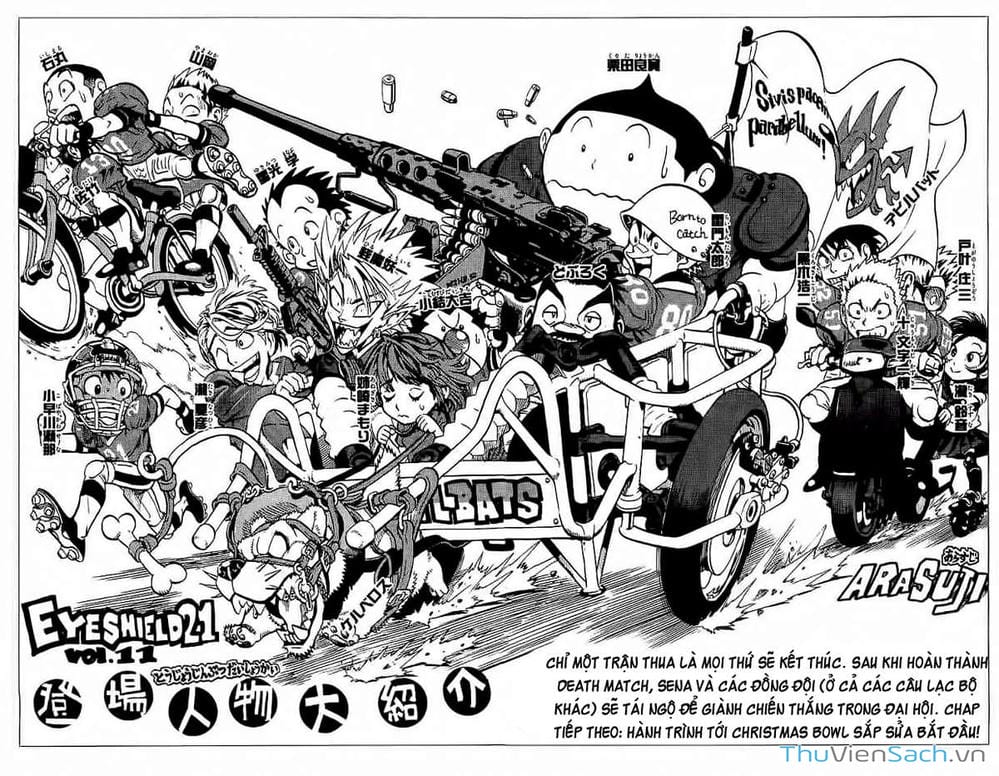 Truyện Tranh Lá Chắn Mắt - Eyeshield 21 trang 6