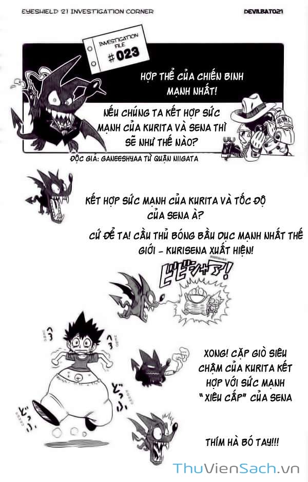 Truyện Tranh Lá Chắn Mắt - Eyeshield 21 trang 6