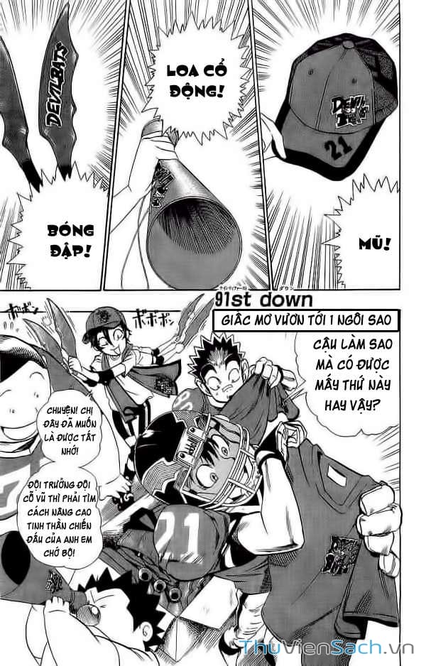 Truyện Tranh Lá Chắn Mắt - Eyeshield 21 trang 6