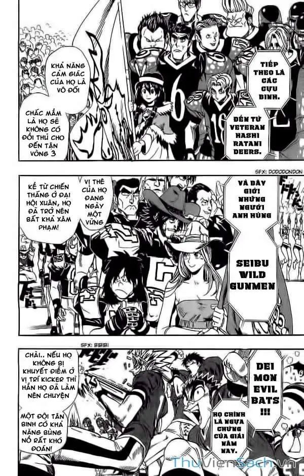 Truyện Tranh Lá Chắn Mắt - Eyeshield 21 trang 6