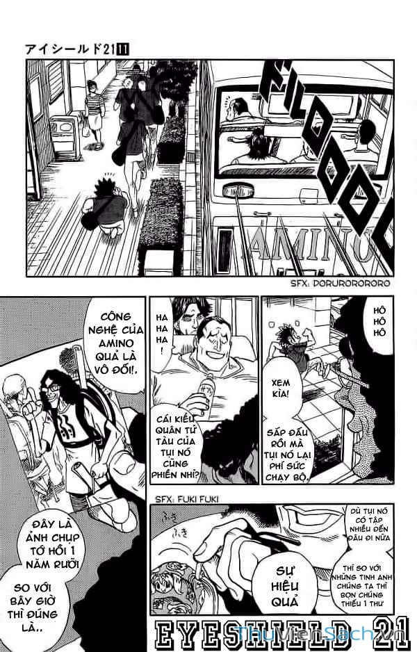 Truyện Tranh Lá Chắn Mắt - Eyeshield 21 trang 6