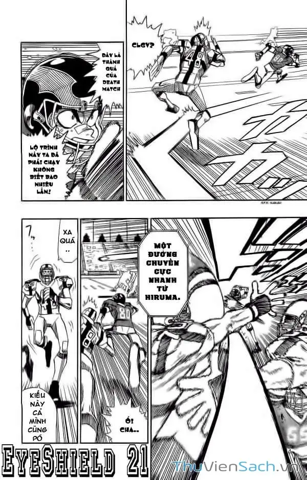 Truyện Tranh Lá Chắn Mắt - Eyeshield 21 trang 6