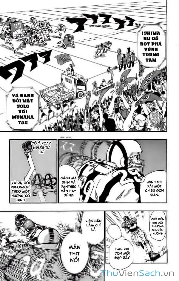 Truyện Tranh Lá Chắn Mắt - Eyeshield 21 trang 6