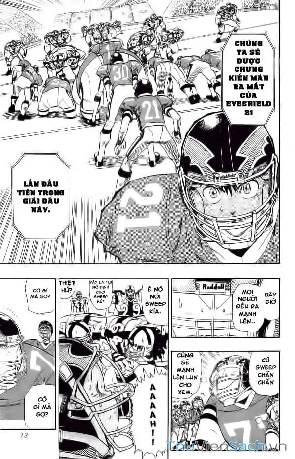 Truyện Tranh Lá Chắn Mắt - Eyeshield 21 trang 6
