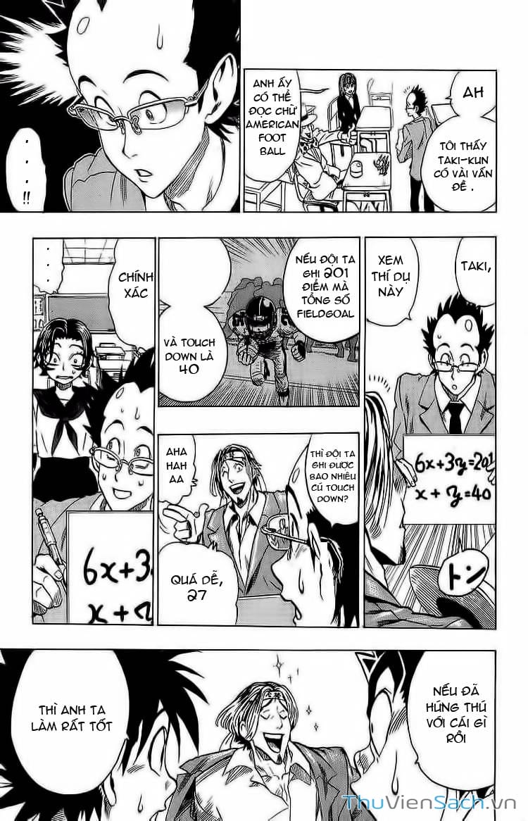 Truyện Tranh Lá Chắn Mắt - Eyeshield 21 trang 6