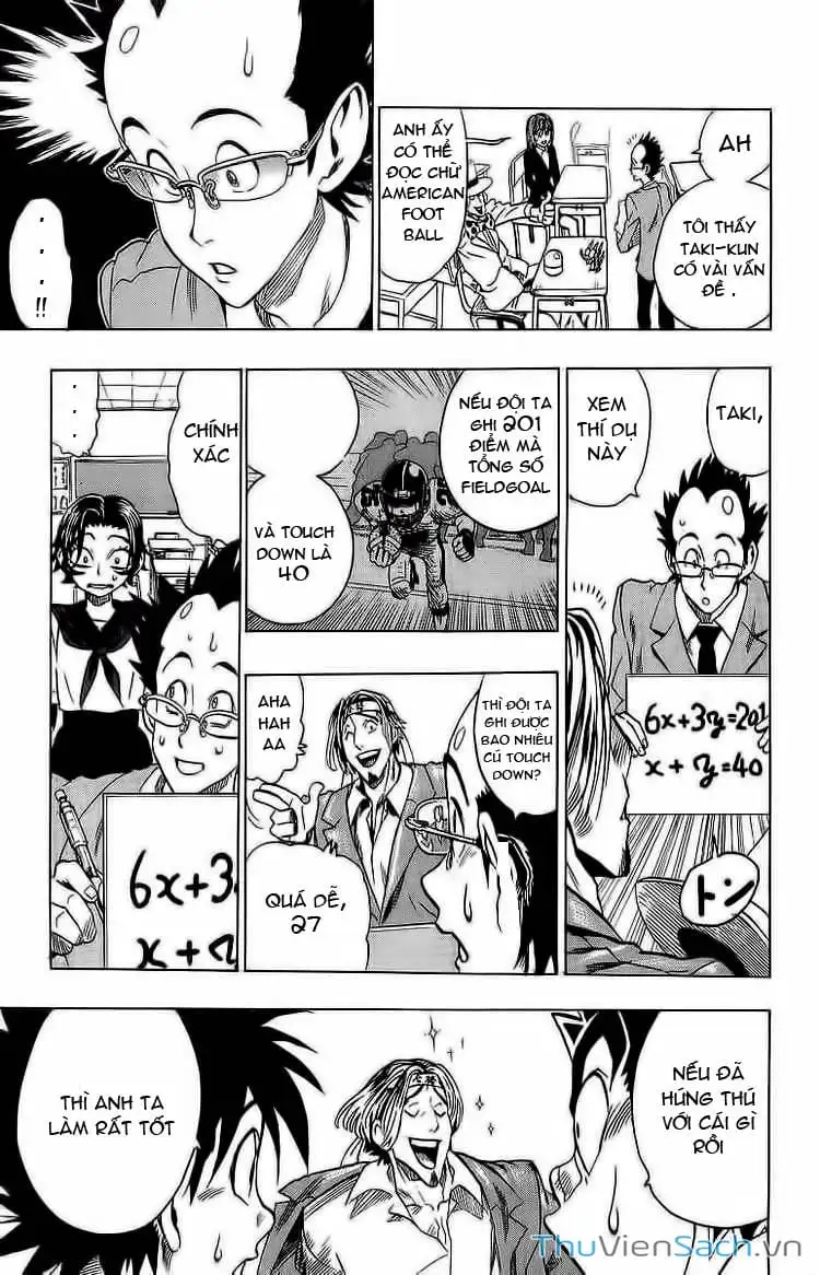 Truyện Tranh Lá Chắn Mắt - Eyeshield 21 trang 6