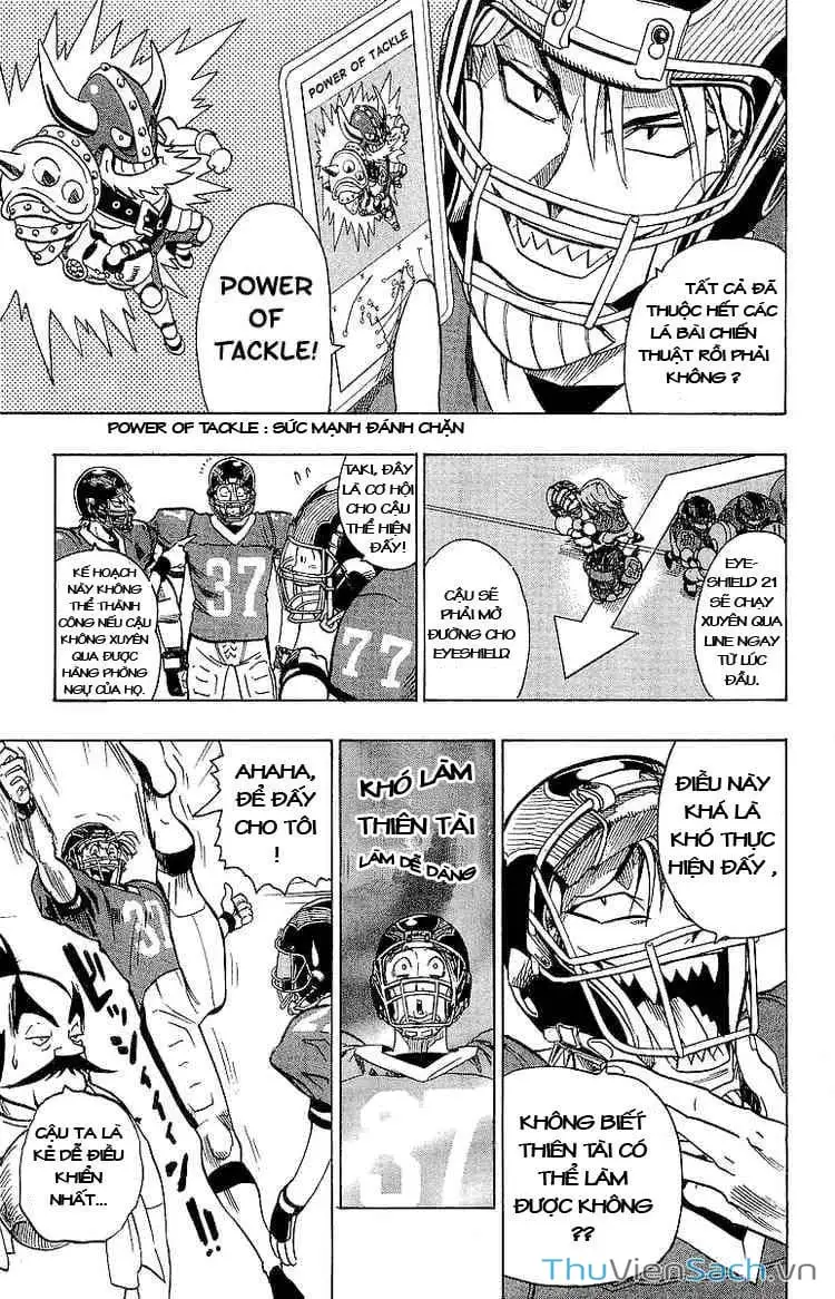 Truyện Tranh Lá Chắn Mắt - Eyeshield 21 trang 6