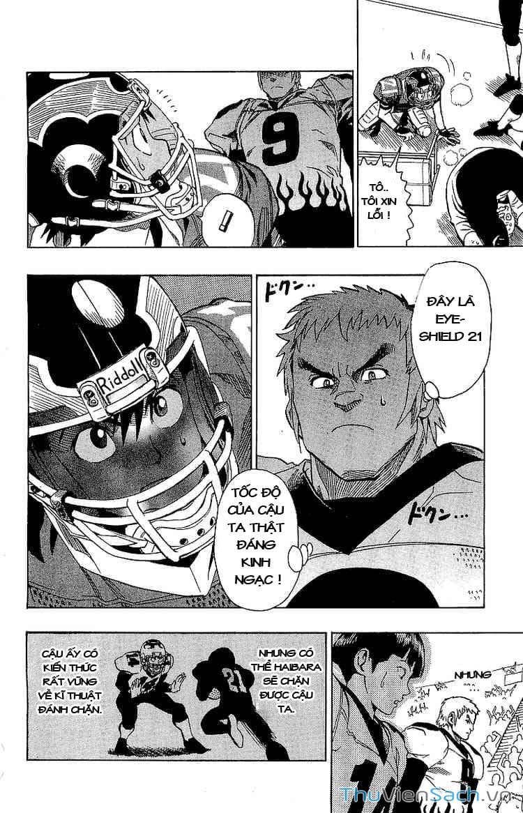 Truyện Tranh Lá Chắn Mắt - Eyeshield 21 trang 6