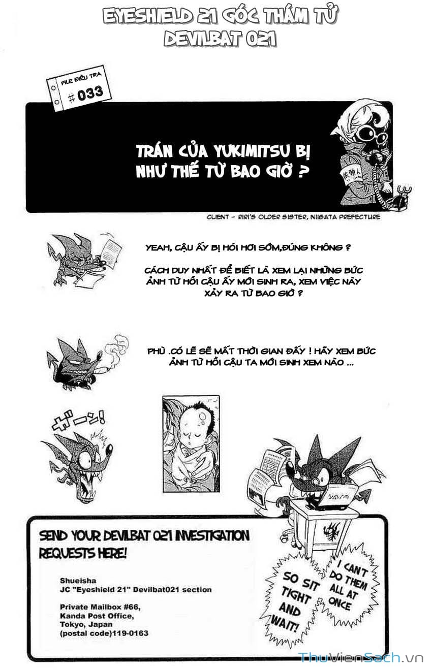 Truyện Tranh Lá Chắn Mắt - Eyeshield 21 trang 6