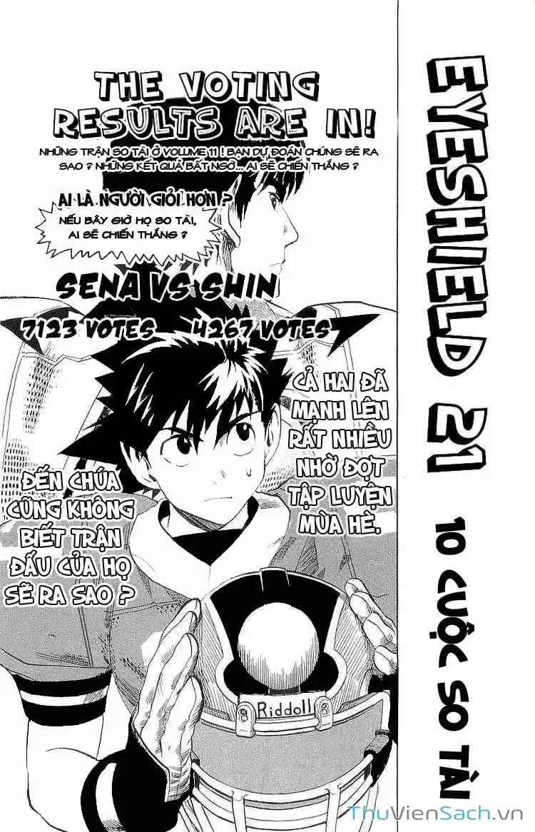 Truyện Tranh Lá Chắn Mắt - Eyeshield 21 trang 6